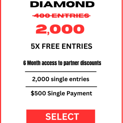 DIAMOND PACKAGE (2000 ENTRIES)